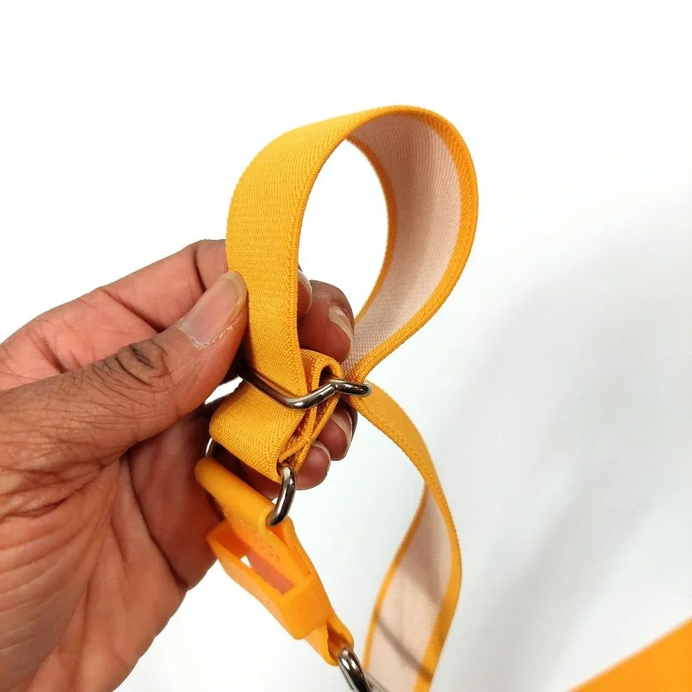 Yellow Adjustable Stretchy Adidas Kids Belt
